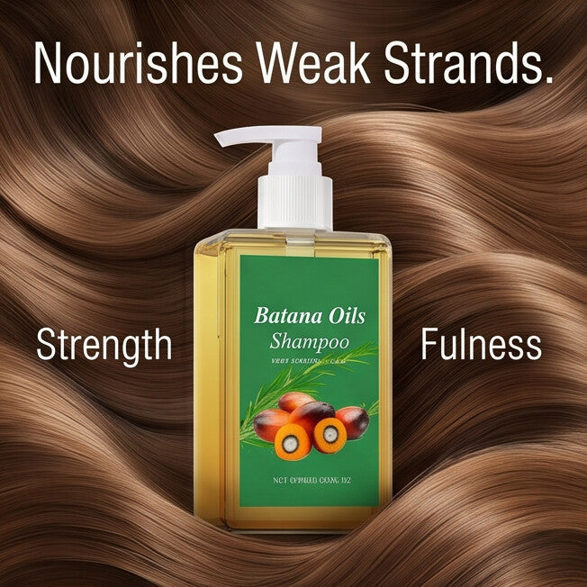Batana Oil & Rosemary Shampoo for Hair Fall & Regrowth