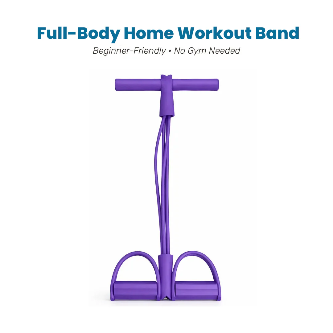 Pedal Resistance Band | Tone Arms, Abs & Belly at Home