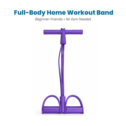 Pedal Resistance Band | Tone Arms, Abs & Belly at Home
