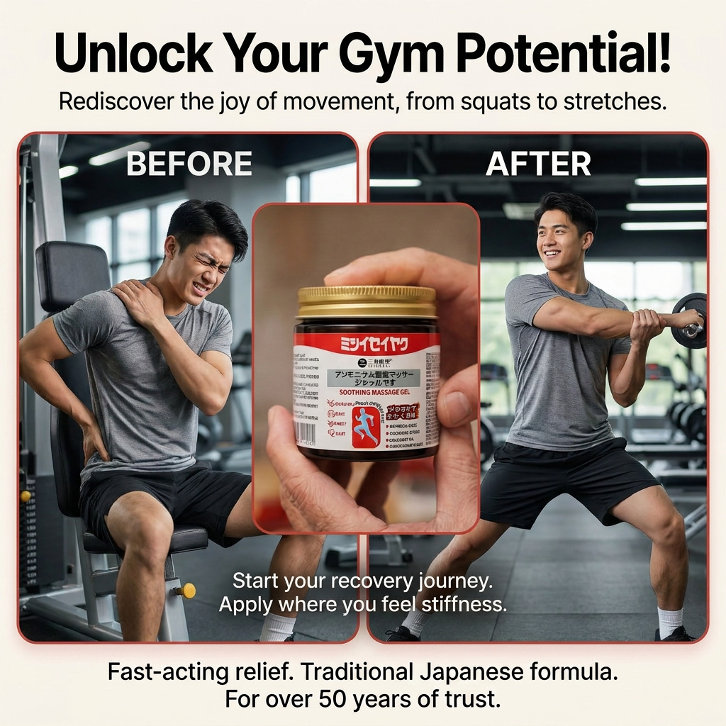 Japanese Pain Relief Gel
